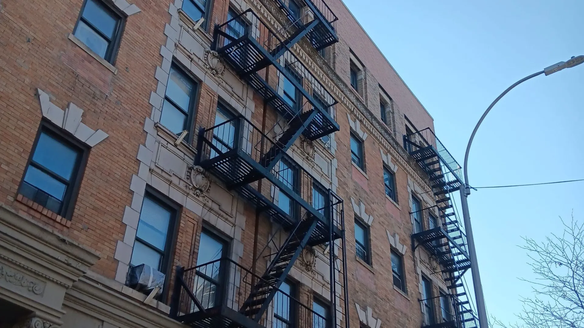 Fire escape refurbishment